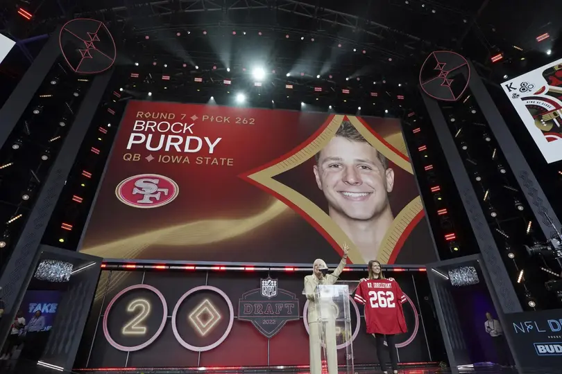 Brock Purdy, Mr. Irrelevant | AP