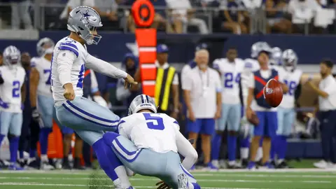 Brandon Aubrey, jugador de Dallas Cowboys | AP