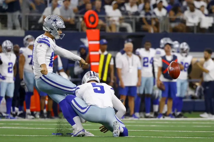 Brandon Aubrey, jugador de Dallas Cowboys | AP