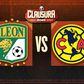 León vs América: ¿Dónde y a qué hora ver la Jornada 16 de la Liga MX?