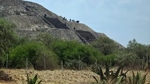 El lunes 20 de abril al mediodía se presentó un ataque armado en la zona arqueológica de Teotihuacán/AFP