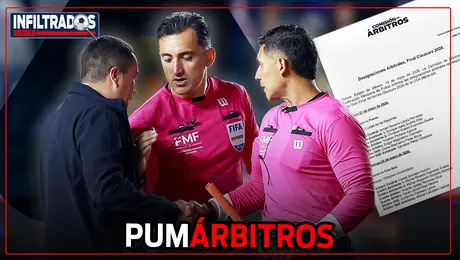 ¡ARBITRAJE A LA CARTA! La INFLUENCIA de PUMAS para poner ÁRBITROS en la FINAL ante CRUZ AZUL