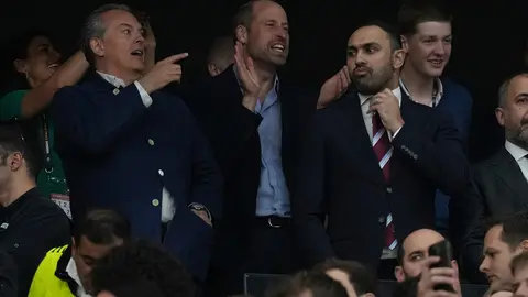 Principe William en la final de la Europa League | AP