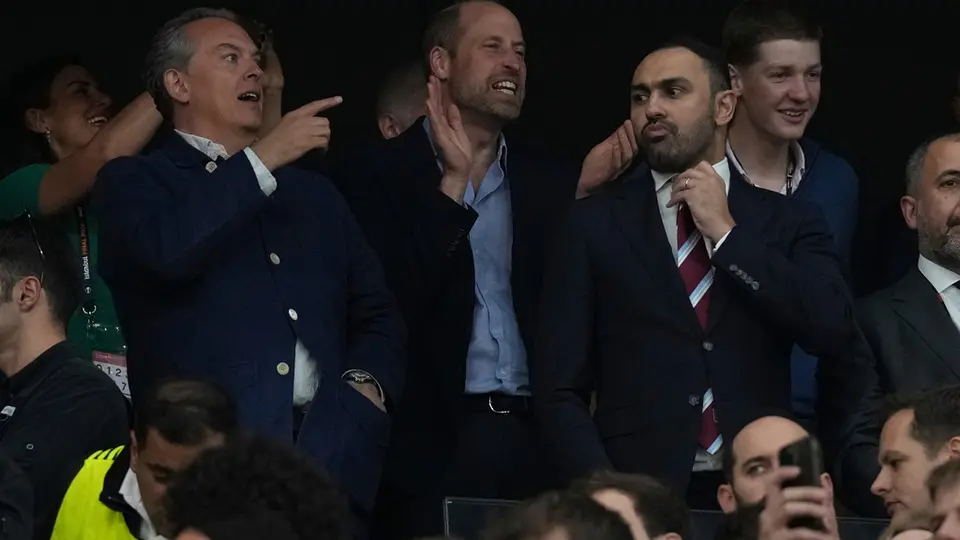 Principe William en la final de la Europa League | AP