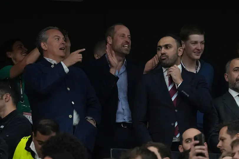 Principe William en la final de la Europa League | AP