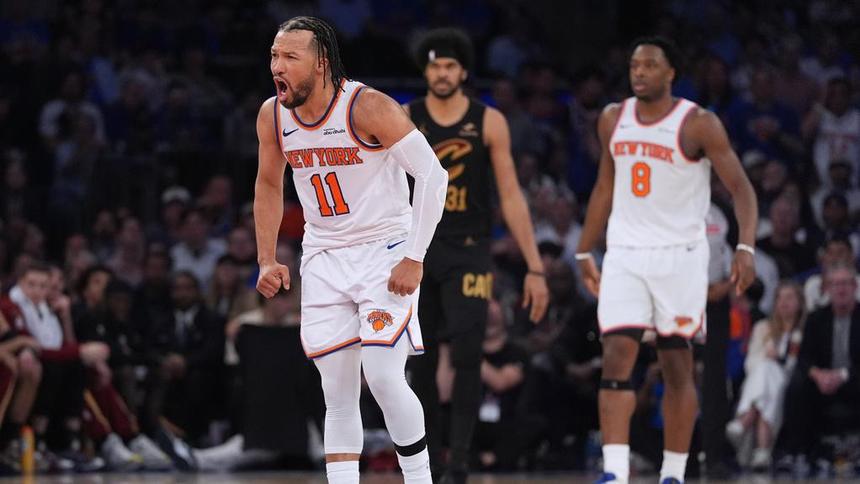 Jalen Brunson tuvo una actuación sobresaliente con los Knicks | AP