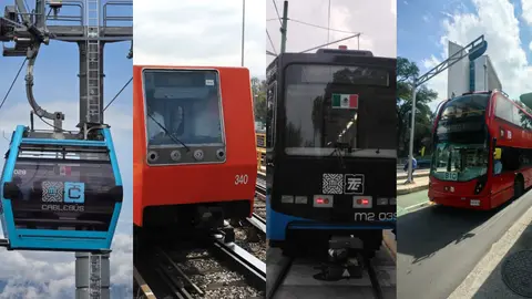 ¿Cuál es el principal medio de movilidad en la CDMX? Te sorprenderás