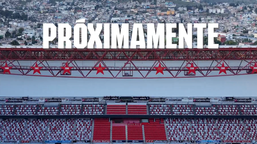 Toluca prepara un gran espectáculo para ver la Final de la Copa de Campeones Concacaf | CAPTURA DE PANTALLA