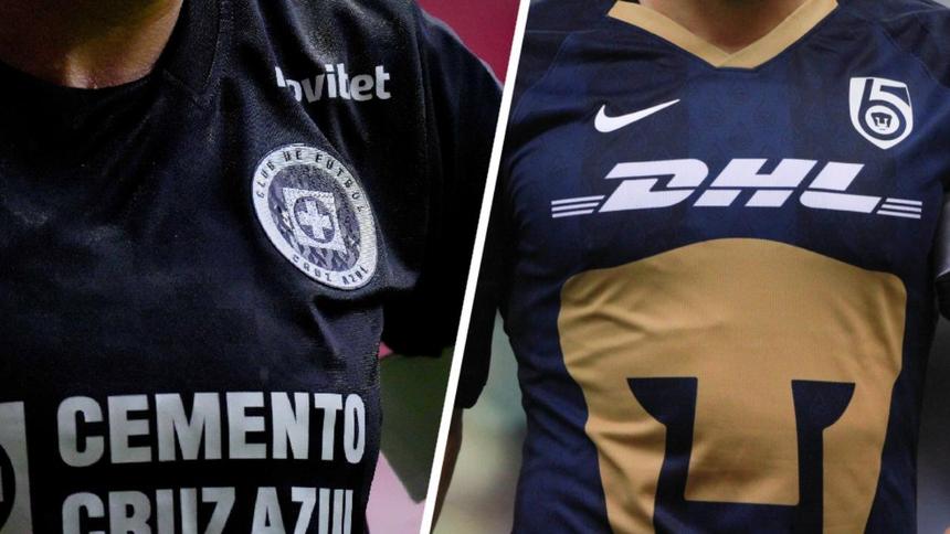 Pumas vs Cruz Azul playeras de los dos equipos | IMAGO7