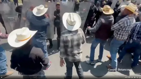 VIDEOS: Así fueron los enfrentamientos entre manifestantes y policías en CDMX