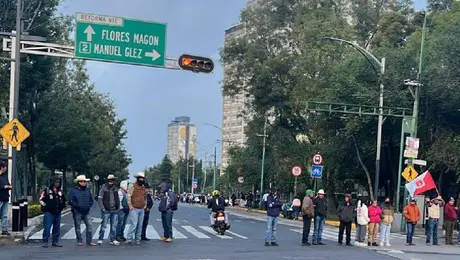 Mega Marcha hoy 20 de mayo en CDMX: cierran Reforma a transportistas y campesinos