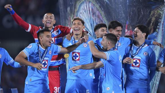 Cruz AZul celebrando la Concachampions del 2025 | IMAGO7