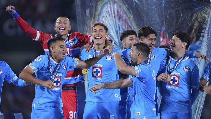 Cruz AZul celebrando la Concachampions del 2025 | IMAGO7