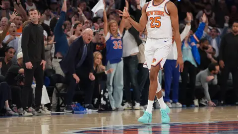 Los Knicks jugaron por primera vez desde el 10 de mayo | AP