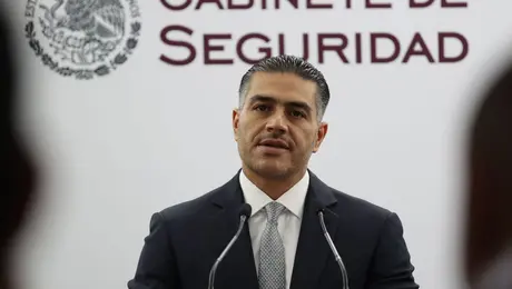 García Harfuch revela dónde está Rubén Rocha Moya tras acusaciones de EU