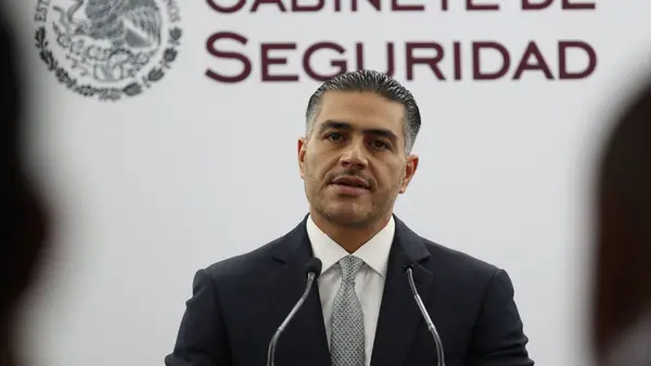García Harfuch revela dónde está Rubén Rocha Moya tras acusaciones de EU