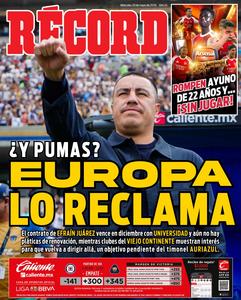 Portada RÉCORD 20 mayo 2026