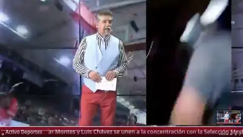 El conductor Ed Martínez observó en tiempo real el momento del asalto. / RS