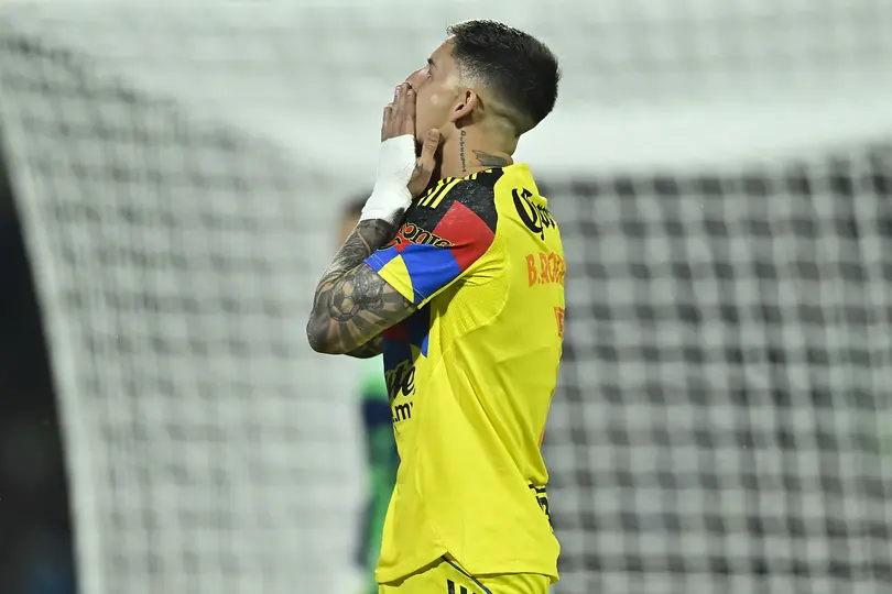 Brian Rodríguez en lamento con América en la Liguilla del Clausura 2026 de la Liga MX | IMAGO 7