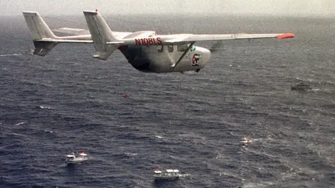 Estados Unidos sostiene que las avionetas volaban en aguas internacionales al momento del ataque./ AP