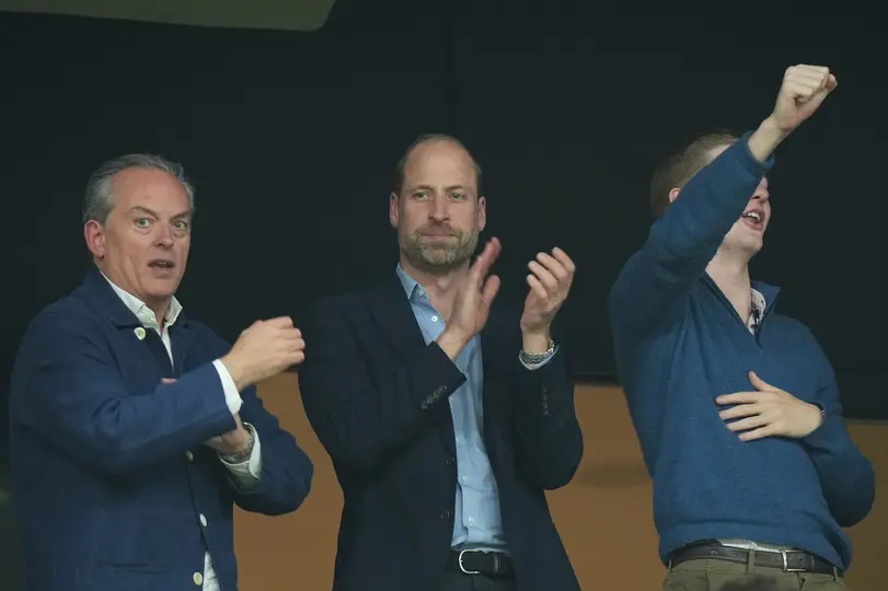 Principe William de Gales en el Tüpraş Stadium | AP