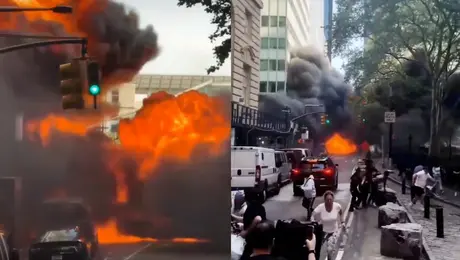 VIDEO: Explosión frente a Wall Street; la gente sale corriendo por calles de Nueva York
