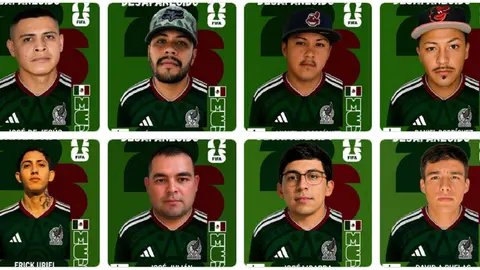Familias de Jalisco crean álbum del Mundial 2026 con rostros de desaparecidos