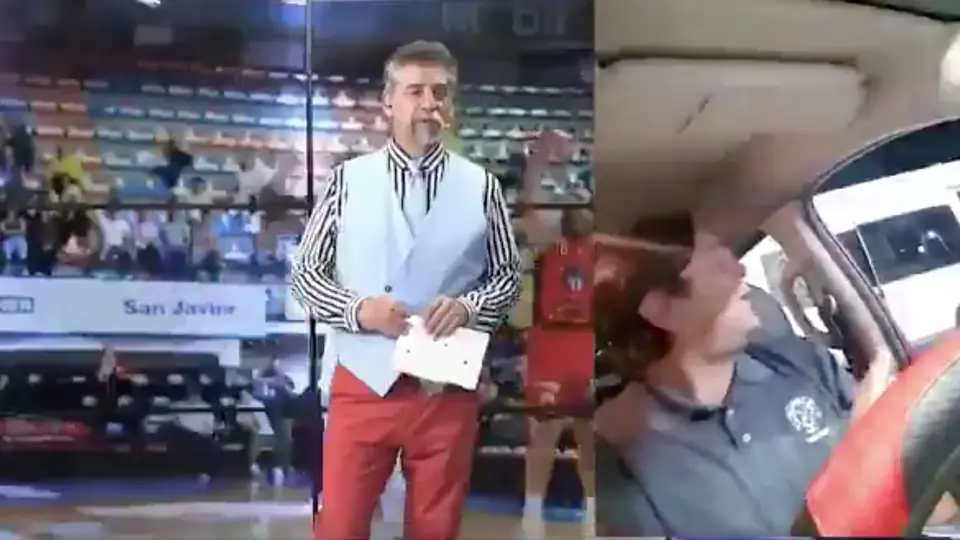 El momento ocurrió en plena transmisión en vivo. / RS