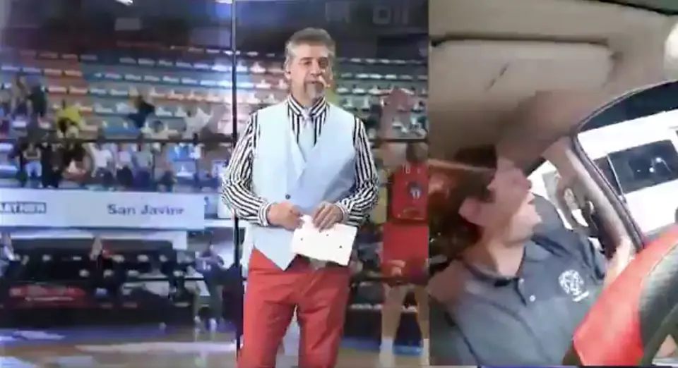 El momento ocurrió en plena transmisión en vivo. / RS