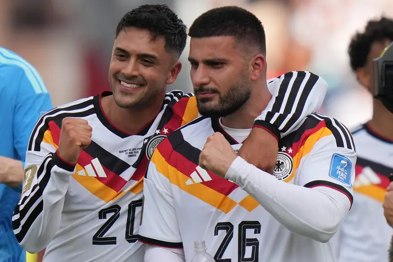 Nadiem Amiri y Deniz Undav, jugadores de Alemania | AP