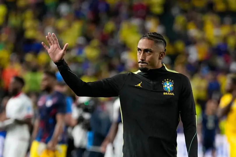 Raphinha, jugador de Brasil | AP