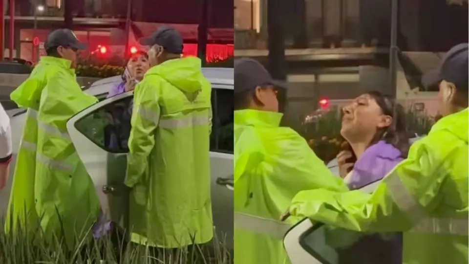 El hecho ocurrió sobre Avenida Chapultepec y generó tensión entre personas que se encontraban en la zona. / @LauraBruges
