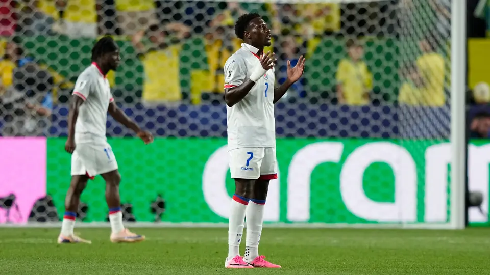 Brasil vs Haití | AP