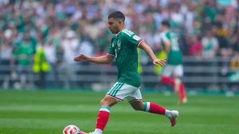 Erik Lira, jugador de la Selección Mexicana | MEXSPORT