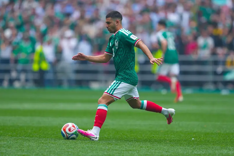 Erik Lira, jugador de la Selección Mexicana | MEXSPORT