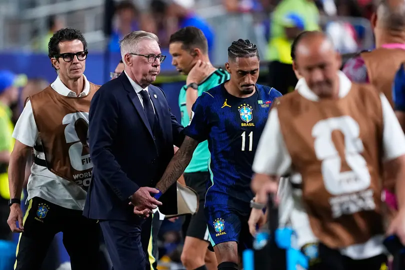 Raphinha, jugador de Brasil | AP