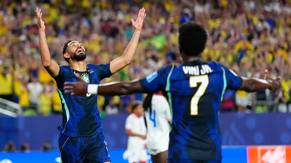Matheus Cunha, jugador de Brasil | AP