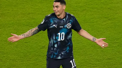 Miguel Almirón, jugador de Paraguay | AP