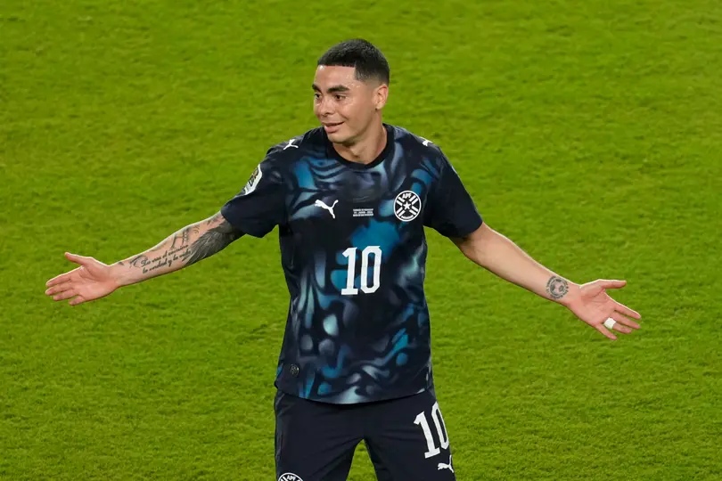 Miguel Almirón, jugador de Paraguay | AP