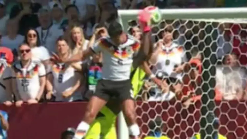 Gol anulado de Alemania | CAPTURA DE PANTALLA