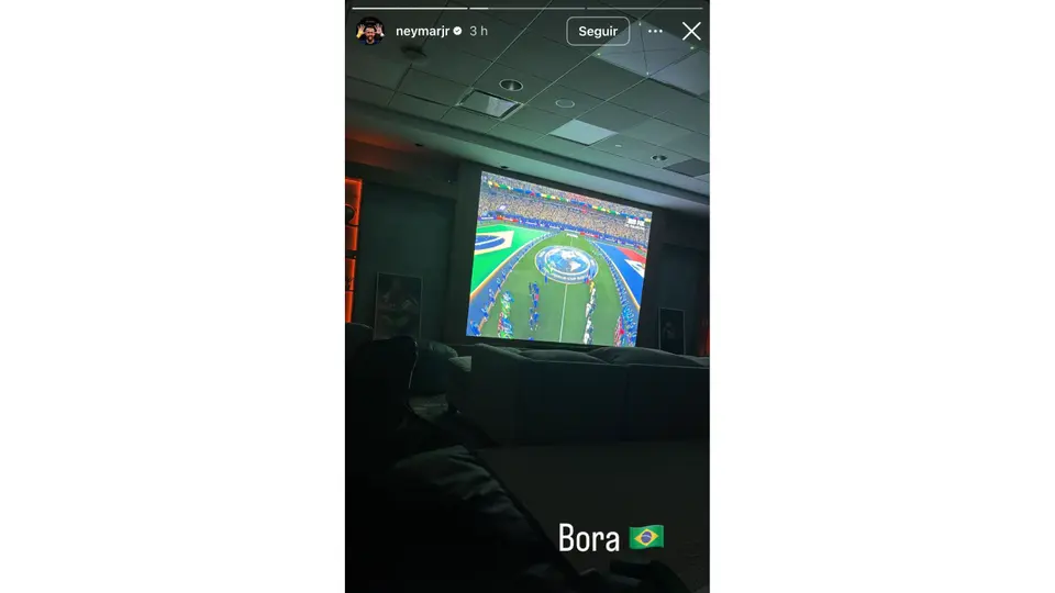 El mensaje de apoyo de Ney | Captura de pantalla