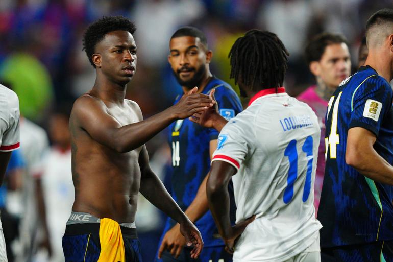 Brasil vs Haití | AP