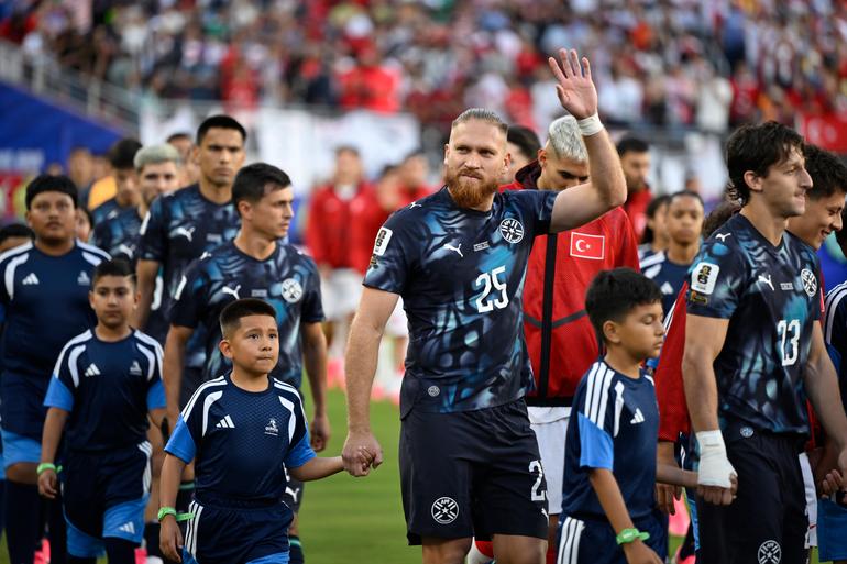 Paraguay, previo al duelo ante Turquía | AP