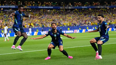 Brasil vs Haití | AP