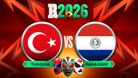 Turquía 0-1 Paraguay EN VIVO Mundial 2026 | ¡Los turcos quedan fuera!
