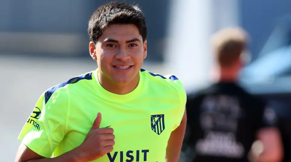 Obed Vargas regresa a los entrenamientos con el Atlético de Madrid l @Atleti