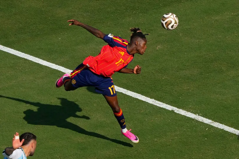 Nico Williams, jugador de España | AP