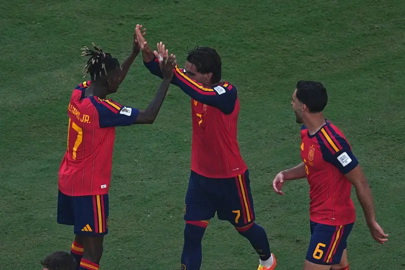 Nico Williams, jugador de España | AP