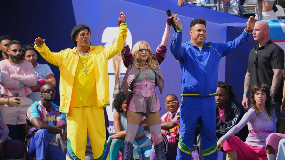 Shakira en el show de medio tiempo del Mundial | AP