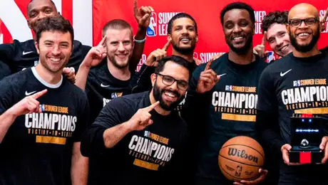 ¡Capitanes, guió al campeonato! Vitor Galvani ayudó a los Warriors a conquistar la NBA Summer League 2026